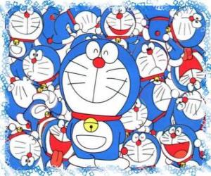 Puzzle Doraemon είναι μια κοσμική γάτα που έρχεται από το μέλλον